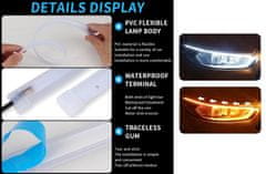 CoolCeny Flexibilní LED pásek do auta - dynamické blinkry + denní svícení