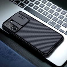 Nillkin CamShield silikonový kryt na Samsung Galaxy S22 Plus, černý