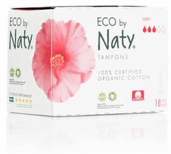 Naty Nature Babycare Dámské ECO tampóny - super (18 ks)