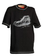Anyface Chlapecké tričko s krátkým rukávem, černá, 128