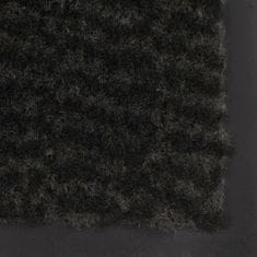 Greatstore Protiprachové rohožky 2 ks obdélník všívané 80 x 120 cm černé