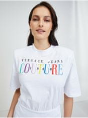 Versace Jeans Bílé šaty Versace Jeans Couture Rainbow XS