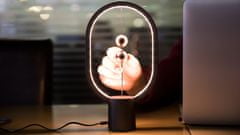 HENG Balance Lamp Ellipse mini USB-C - šedá Světlo USB s levitujícím spínačem