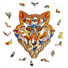 Dřevěné puzzle – Sly Fox - liška , L