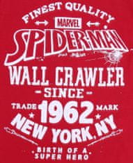 MARVEL Červené a tmavě modré dvoudílné pyžamo Spiderman MARVEL, 104