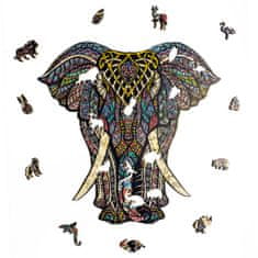 Dřevěné puzzle – Ancient Mammoth - slon , M