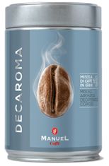 MANUEL CAFFÈ Italia Zrnková káva DECAROMA bez kofeinu, 250g, 100% arabika