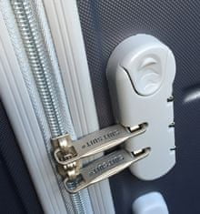SuitSuit Cestovní kufr SUITSUIT TR-1226/3-M ABS Caretta Cool Grey