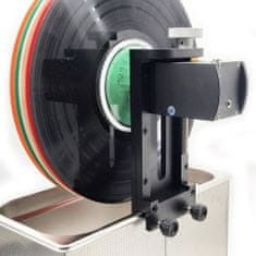 XXXX Ultrazvukový čistič vinylových desek, výškově nastavitelný, pro 5 vinylů ve velikostech 7, 10 nebo 12 palců