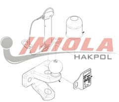 HAK-POL Sestava koule - adaptér pro USA (SM/200)