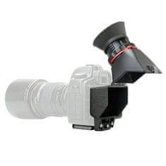 Kamerar QV-1 hledáčková lupa 2,5x k LCD displeji 3 - 3,2 " pro digitální zrcadlovky