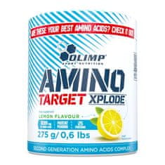 Olimp Olimp Amino Target Xplode 275 g, směs 20 aminokyselin v sypké formě, Lemon