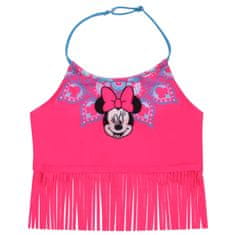 Disney Neonově růžové plavky s aztéckým vzorem a střapci Minnie Mouse DISNEY, 104 - 110