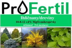 ProFertil Dřeviny 10-8-12, 4MgO, 5-6 měsíční hnojivo (20 kg)