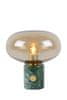 LUCIDE  Stolní lampa Charlotte Amber, průměr 23 cm