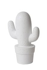 LUCIDE  CACTUS White stolní lampa