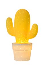 LUCIDE  CACTUS Yellow stolní lampa