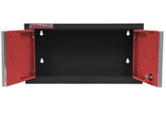 AHProfi Celokovová dvoukřídlá závěsná skříňka PROFI RED 680x281x350 mm - RWGB1326C