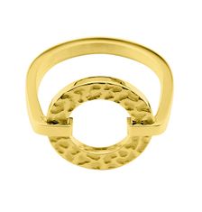 Pierre Lannier Nadčasový pozlacený prsten Caprice BJ01A320 (Obvod 54 mm)