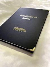 ePAPÍRNICTVÍ Kondolenční kniha, A4, koženkové desky, 70 listů, černá