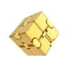 Infinity Infinity Cube Antistresová kostka kovová - zlatá