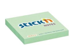 HOPAX Samolepící bloček Stick'n 21150 | 76x76 mm, 100 lístků, pastelově zelená