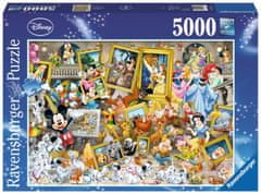 Ravensburger Puzzle Malíř Mickey 5000 dílků