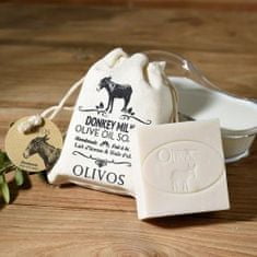 OLIVOS Přírodní mýdlo s olivovým olejem a oslím mlékem 150g