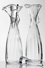 Borek Sipek Glass Lecythus crystal - luxusní skleněná karafa na vodu, ocet, víno se skleněným uzávěrem