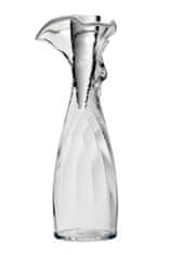 Borek Sipek Glass Lecythus crystal - luxusní skleněná karafa na vodu, ocet, víno se skleněným uzávěrem