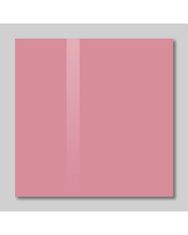 SMATAB® skleněná magnetická tabule ružová perlová 48 × 48 cm