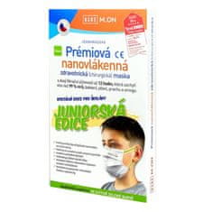 NANO M.ON 10x Juniorská prémiová nanovlákenná zdravotnická maska