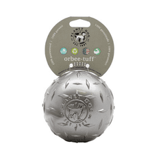 Planet Dog Orbee-Tuff Diamond Ball stříbrný L 10cm