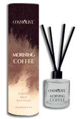 COSMOLIVE Difuzér vonné tyčinky "MORNING COFFEE" 100 ml