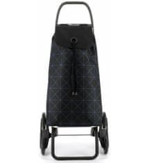 Rolser I-Max Star 6 nákupní taška s kolečky do schodů, černo-modrá