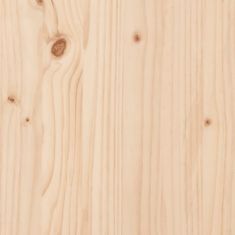 Greatstore Nástěnná skříňka 30 x 30 x 80 cm masivní borové dřevo