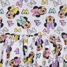 Disney Šedé melanžové šaty s krátkým rukávem Minnie Mouse DISNEY, 104