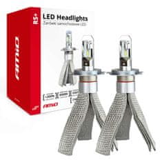 AMIO LED žárovky pro hlavní světla H4 50W RS + Slim Series