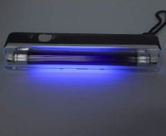 INTEREST UV tester bankovek s bílou svítivou diodou (LED).
