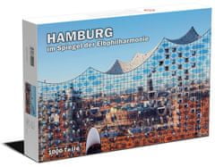 Puls Entertainment Puzzle Odraz Hamburku v Labské filharmonii 1000 dílků