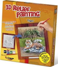 Mirage Hobby 3D reliéfní obrázek Tygr