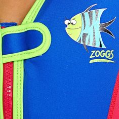 Zoggs Dětská plavecká vesta SEA SAW SWIMSURE JACKET BLUE modrá 4/5 let (18/25 kg)