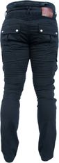 SNAP INDUSTRIES kalhoty jeans CARGO černé 30
