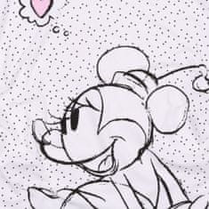 Těhotenské bílé tričko s krátkým rukávem a puntíky Minnie Mouse DISNEY, S