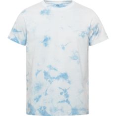Pánské tričko Joplin - efekt batiky, modrá, XXL
