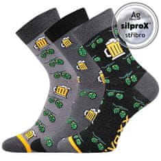 Voxx barevné ponožky Pivoxx MIX III, 43-46 (3 páry v balení)