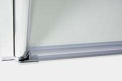 Arttec Dvoukřídlé sprchové dveře do niky COMFORT C 3 čiré sklo 97 - 102 x 195 cm