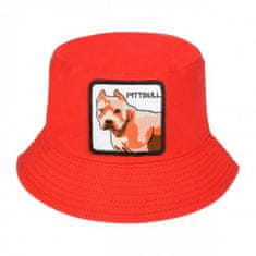 Versoli Univerzální oboustranný klobouk Pitbull červený