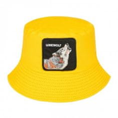 Versoli Univerzální oboustranný klobouk Vlk žlutý