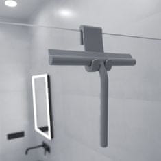 NIMCO Koupelnová stěrka závěsná do sprchy šedá NIMCO UNIX UN 3012-04